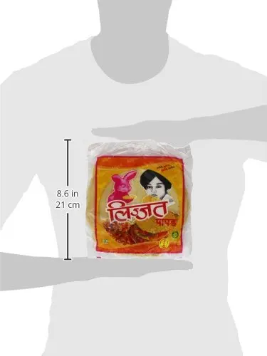 lijjat garlic papad 200g1.webp