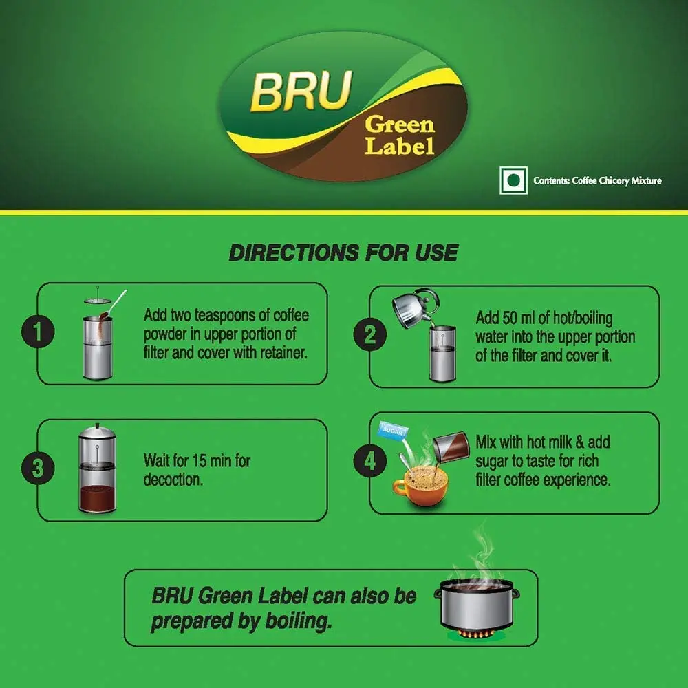 BRU green label coffee 200g5.webp