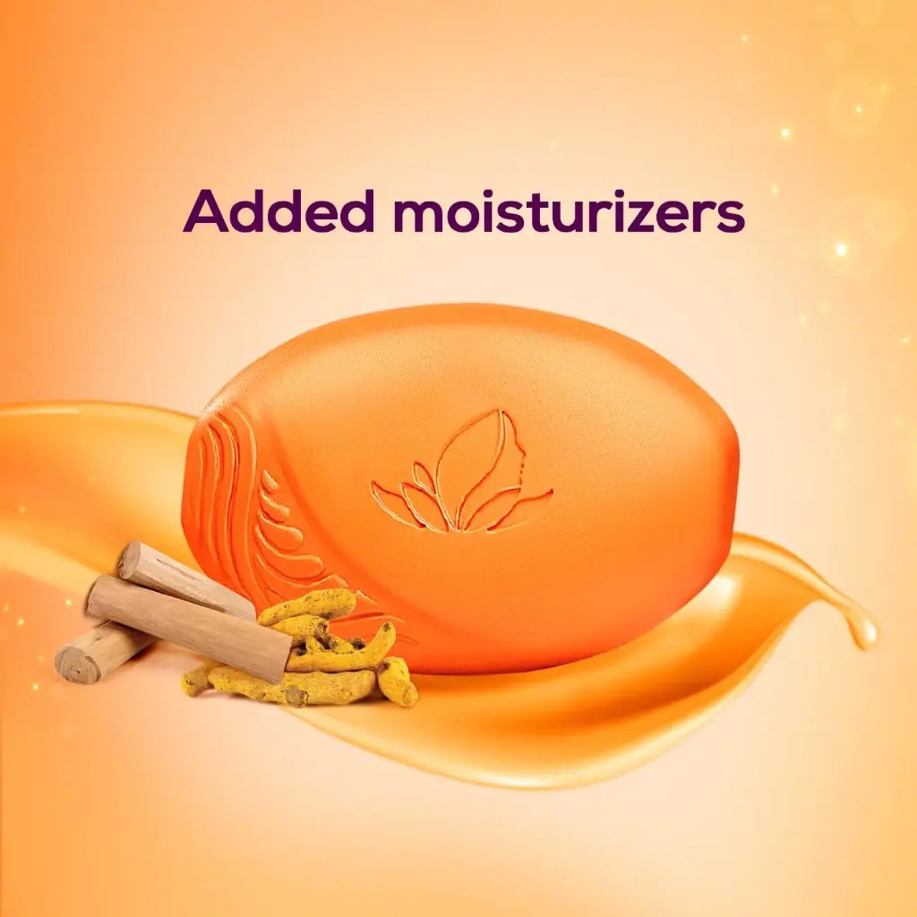Santoor Sandal & Turmeric Soap - 90g