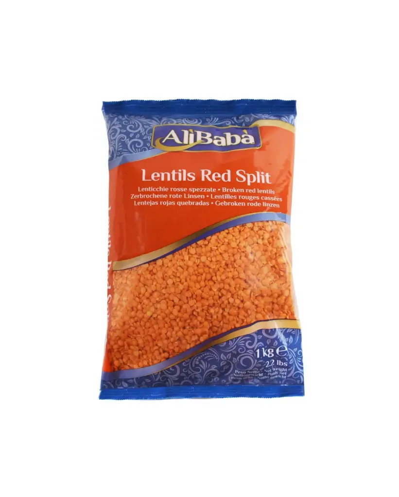 AliBaba Lentils Red Split (Masoor Dal) - 1kg