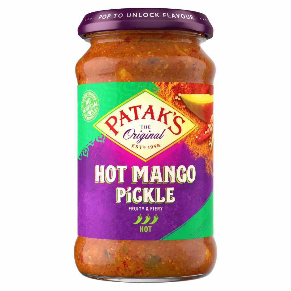 Patak's Hot Mango Pickle - 283g