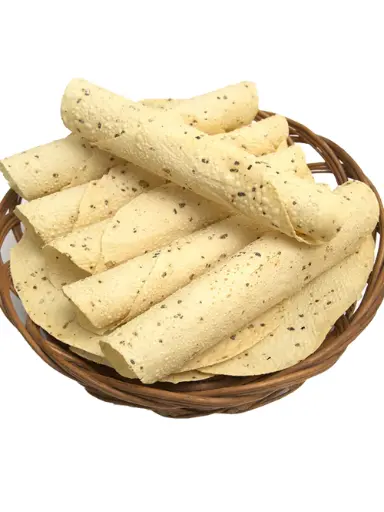Lijjat black Pepper Papad - 200g