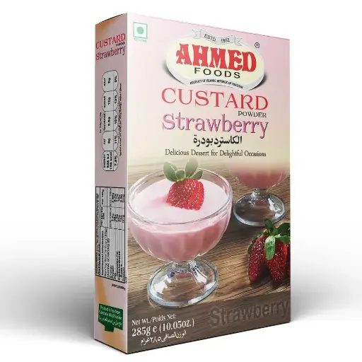 Ahmed Strawberry Custard Powder- 285g