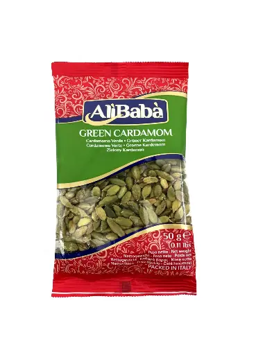 Alibaba Green Cardamom Whole - 50g