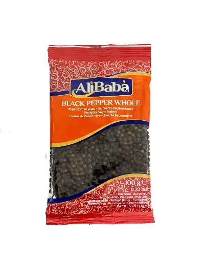 Alibaba Black Pepper Whole - 100g