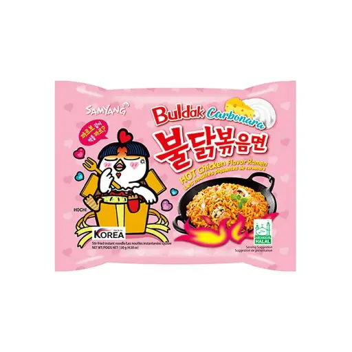 Buldak Carbonara Hot Chicken Flavor Ramen - 130g