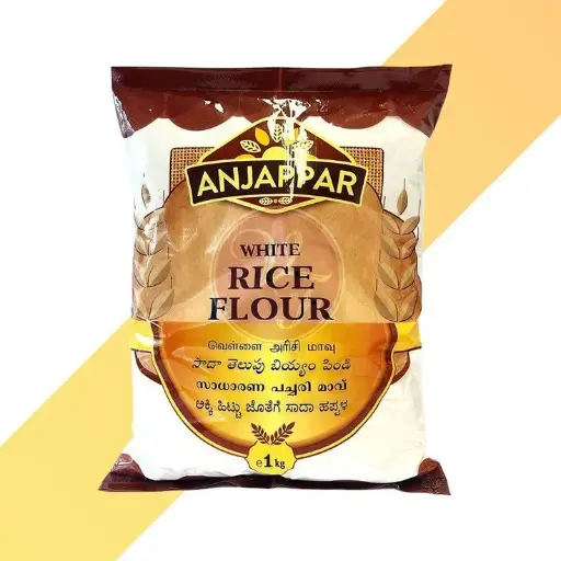 Anjappar White Rice Flour - 1kg