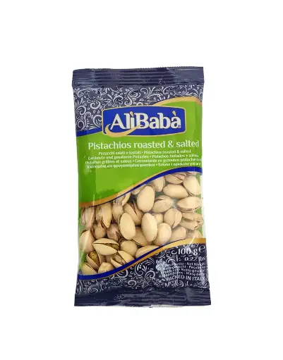 AliBaba Pistachios Roasted & Salted Nuts - 100g