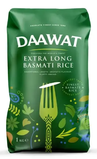 Daawat Extra Long Basmati Rice - 1kg