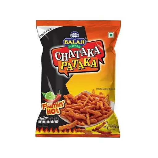 Balaji Chataka Pataka Flamin' hot - 65g