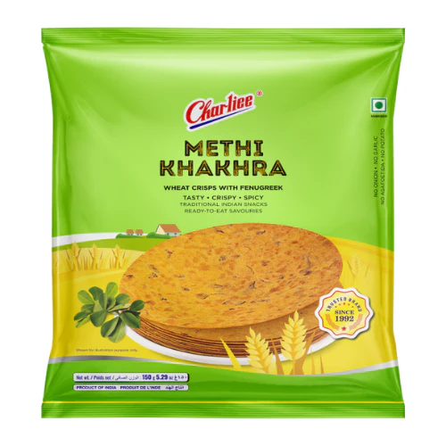 Charliee Methi Khakhra - 150g