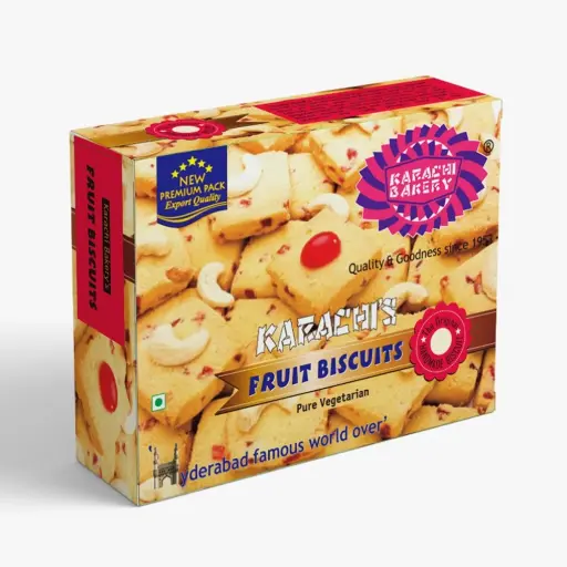 Karachi Fruit Biscuits - 400g